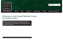 Tablet Screenshot of jbartlett.org